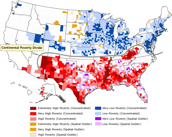 Map of the United States. Description follows in figure legend.