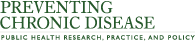 Preventing Chronic Disease logo