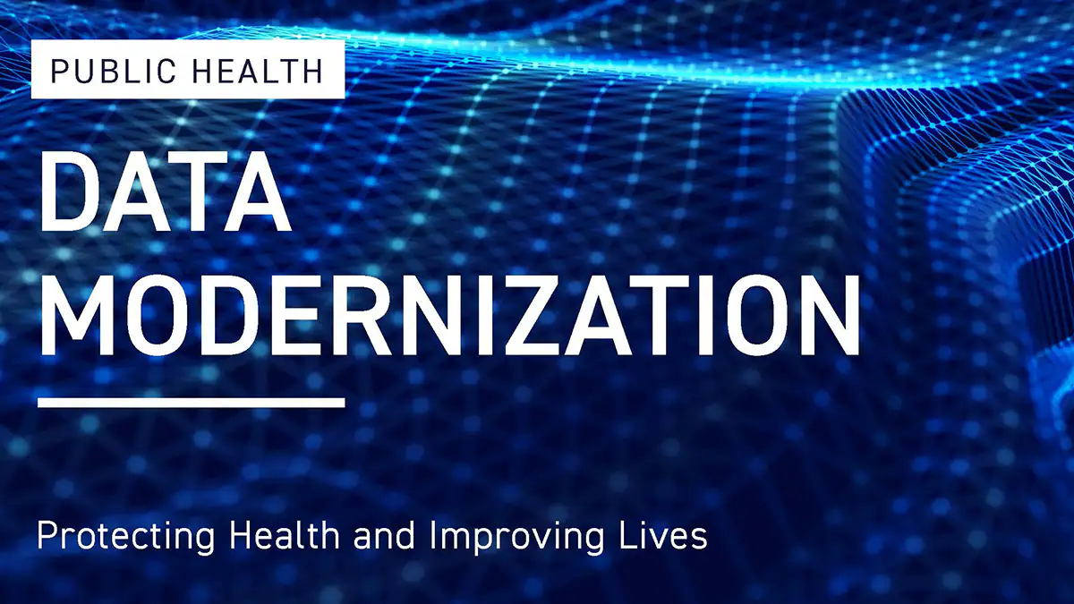 Public Health Data Modernization: Protecting Health and Improving Lives. digital connections