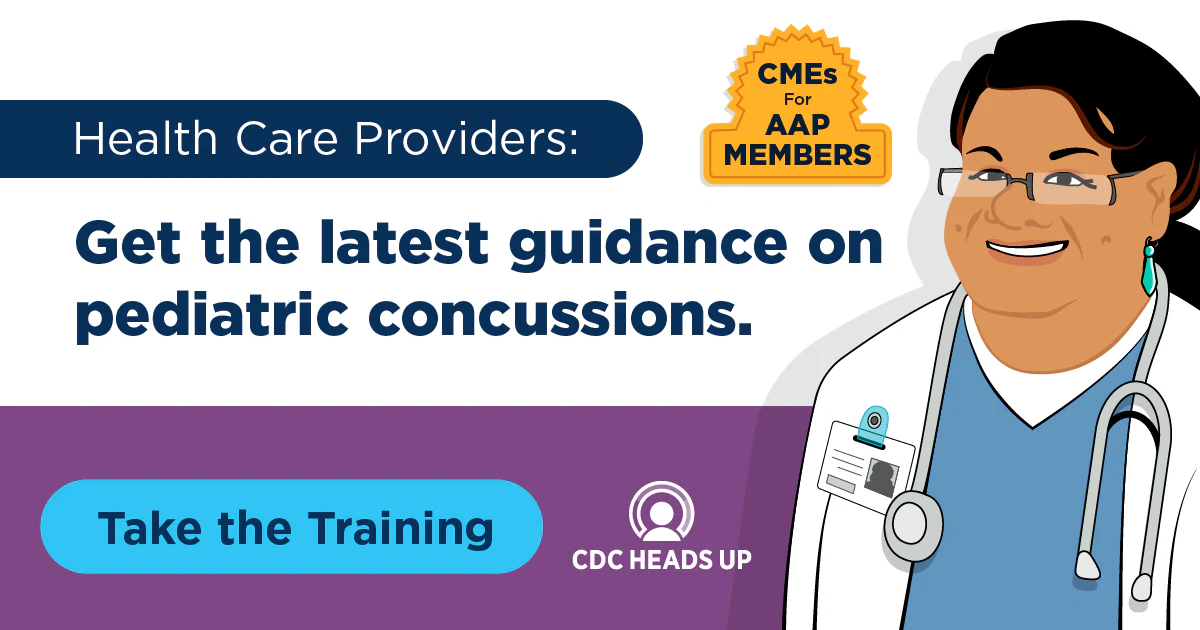 This health care providers training offers the latest guidance on pediatric concussions.