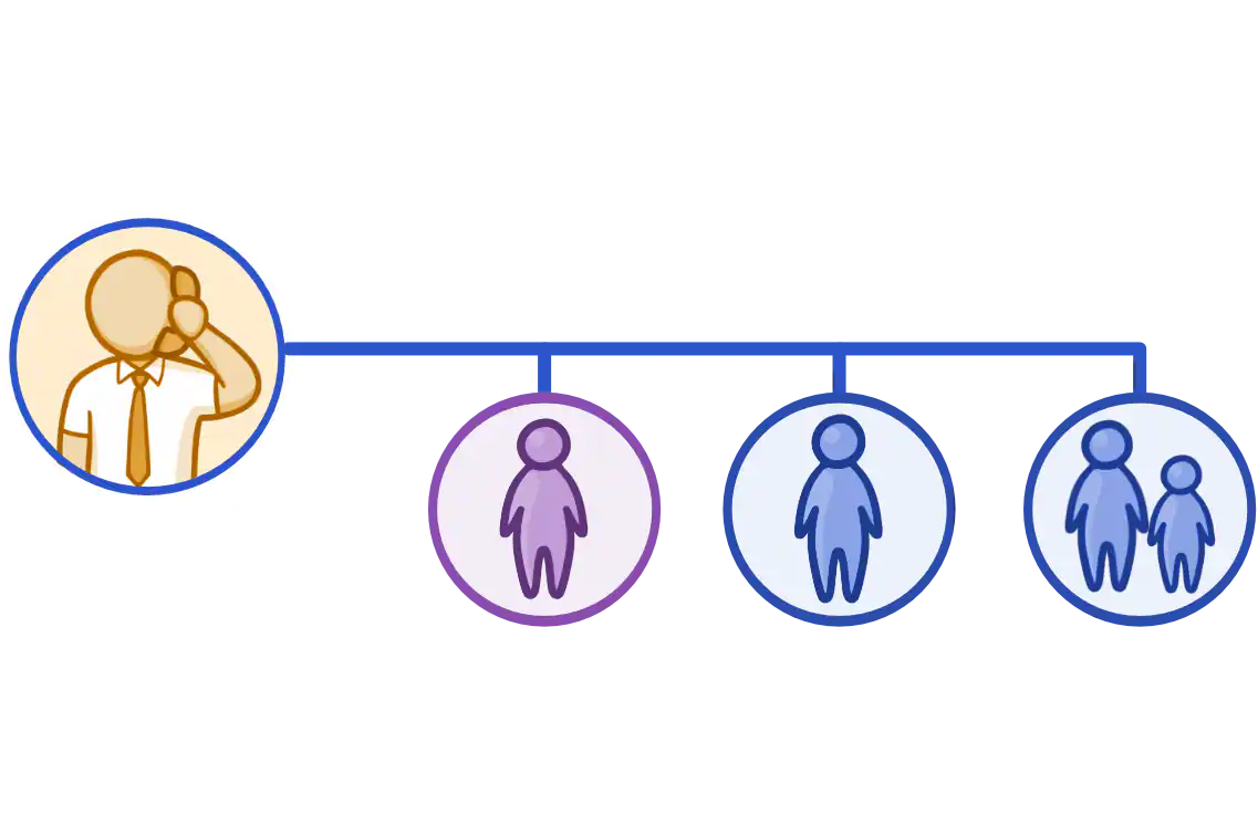 CDC NERD contact tracing graphic