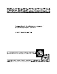 Image of publication Comparative In-Mine Evaluation of Carbon Monoxide and Smoke Detectors