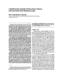 Image of publication Using Proximate Analysis to Characterize Airborne Dust Generation from Bituminous Coals