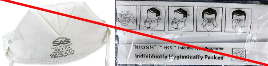 NIOSH has been notified that there are websites selling and misrepresenting SAS model 8617A as NIOSH approved under TC-84A-4276, which is no longer a valid NIOSH approval number.