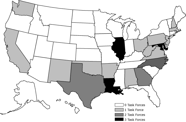 Map of the USA