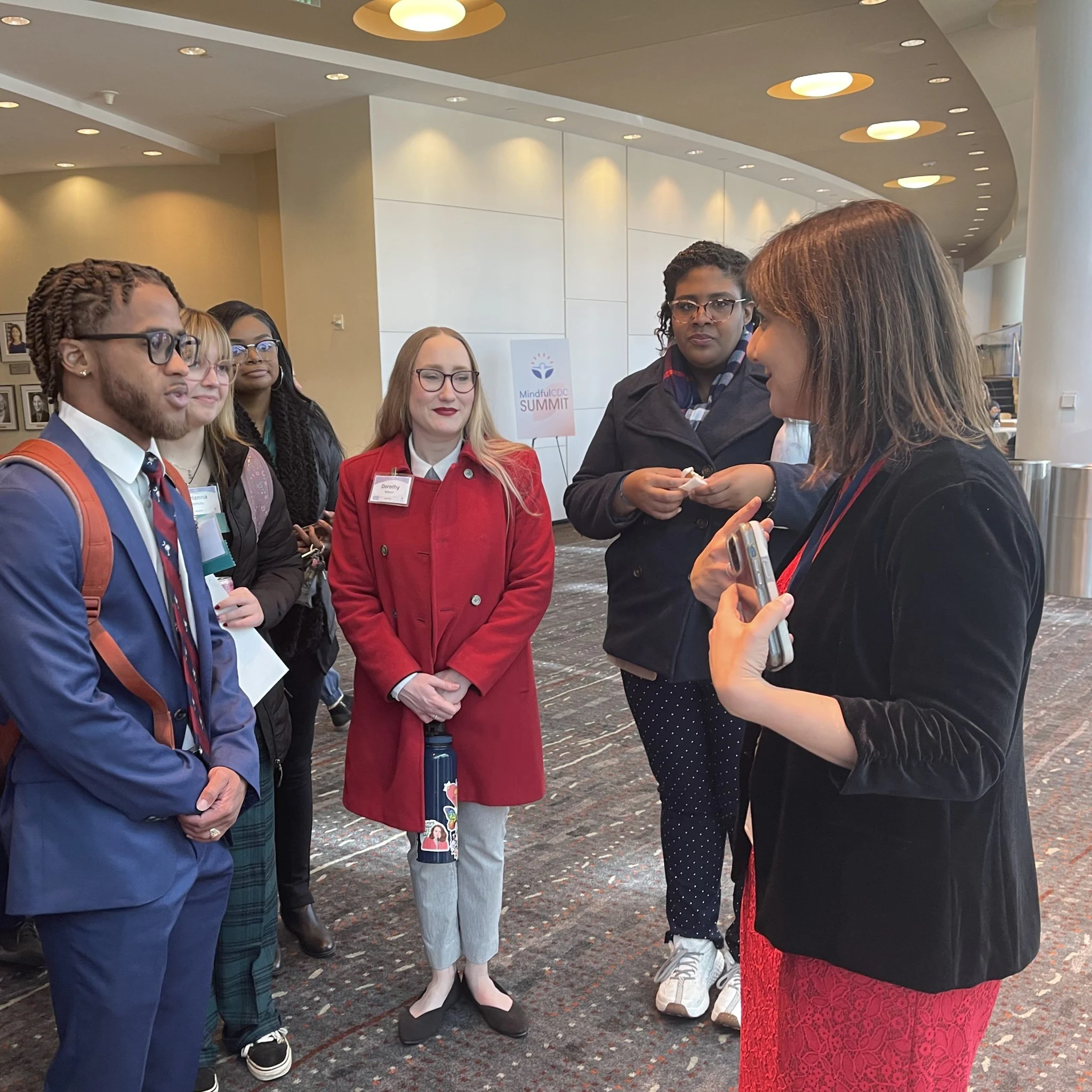 CDC Director Dr. Mandy Cohen talking to Public Health associates.