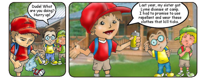 ticks comic for kids