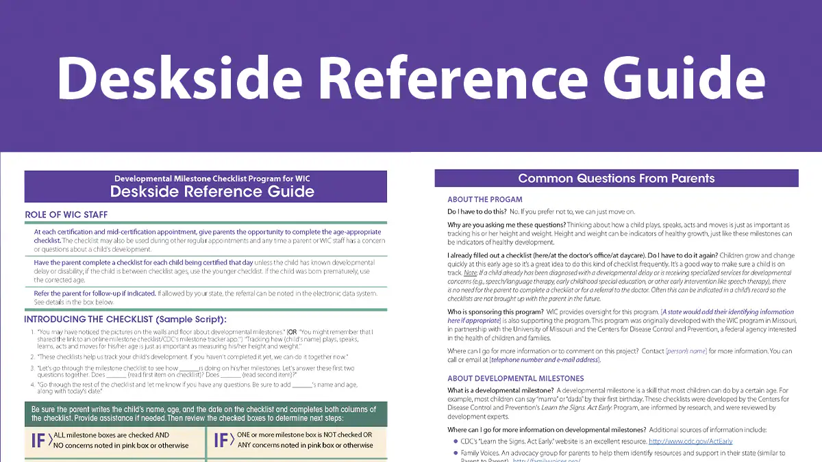 Deskside Reference Guide Preview Image